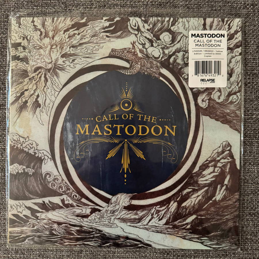 Mastodon – Call Of The Mastodon (yellow)